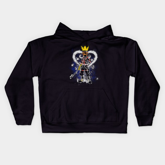 Keyblade boy v1 Kids Hoodie by Genesis993